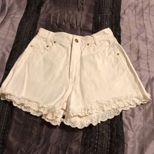 Lace Bottom Women’s Shorts